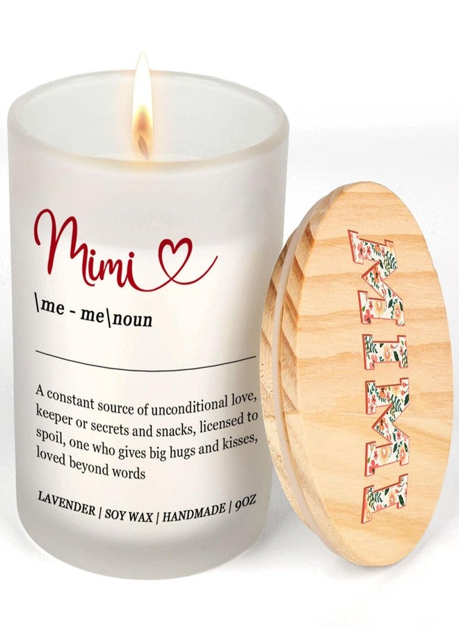 DOSINY Mimi Gifts - Lavender Definition Candle for Mimi - Mother’s Day Gifts for Grandma from Granddaughter, Funny Birthday Gift for Grandmother - Image 1